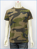 ӥå Ⱦµ 롼ͥå ե顼ԥ AVIREX S/S CREW NECK CAMOUFLAGE TEE FRENCH C.C.E. 6173098-53
