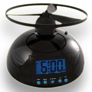 空飛ぶ目覚ましフライングアラームクロック(Flying Alarm Clock)【敬老の日特集2008】【エンタメ0905_2】